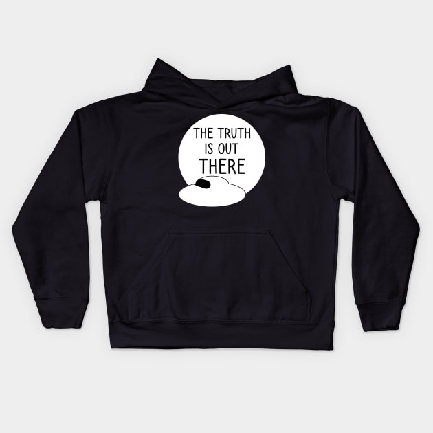 The truth is out there - UFO Kids Hoodie by Alien-thang